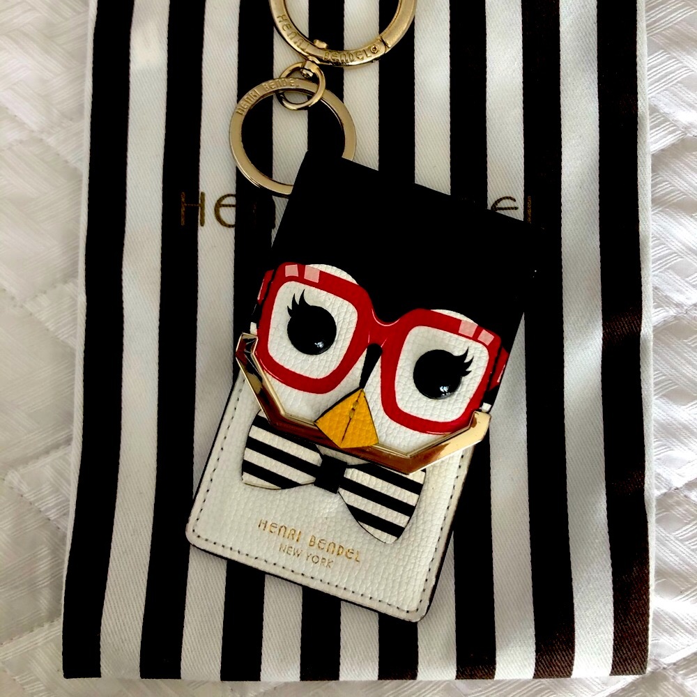 Henri Bendel penguin card holder
